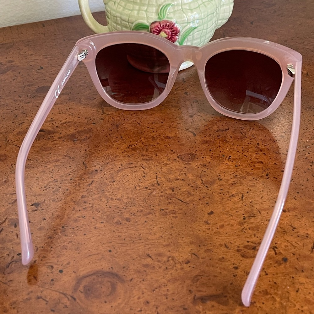 J. Crew Pale Pink Cat-Eye Sunglasses - Picture 2 of 4